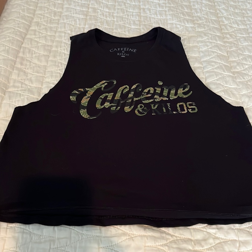 Crop muscle tee M